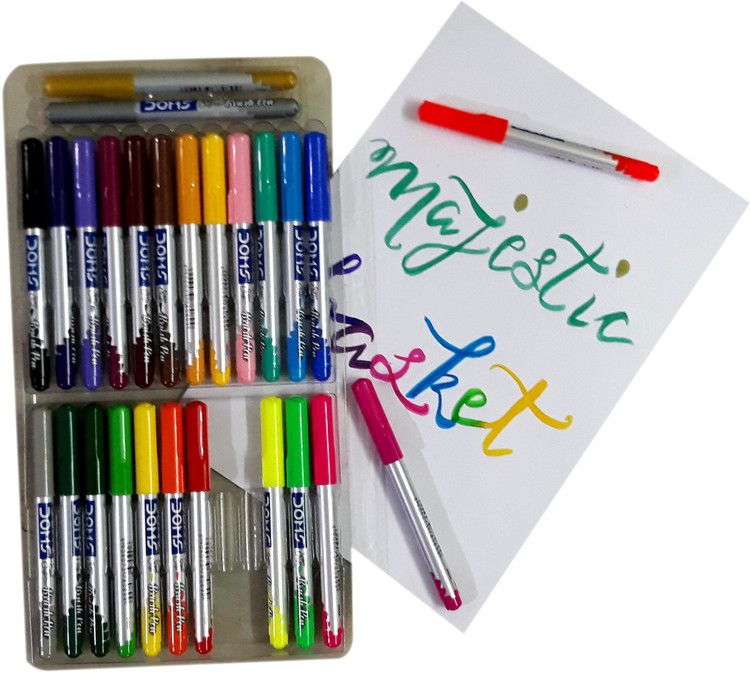 Doms Brush Pen Flipkart Doms Brush Pen Flipkart Mandala Art Pens