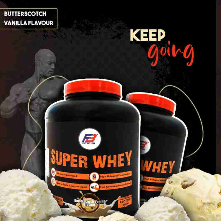 FB Nutrition Super Whey High Biological Value Protein,Best in