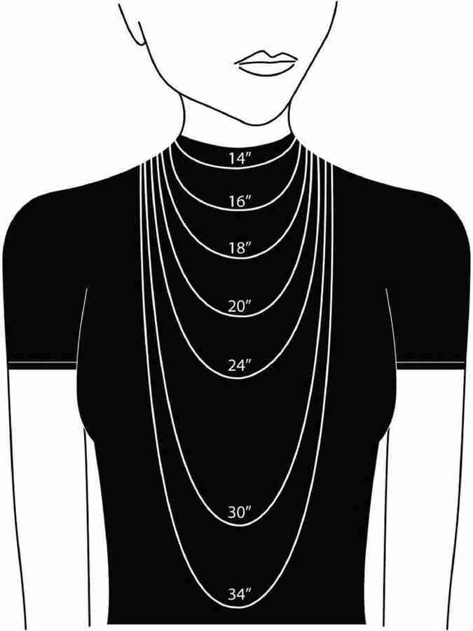 14 inch sterling on sale silver chain necklace