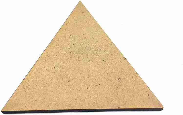 Wood triangles for crafts hotsell