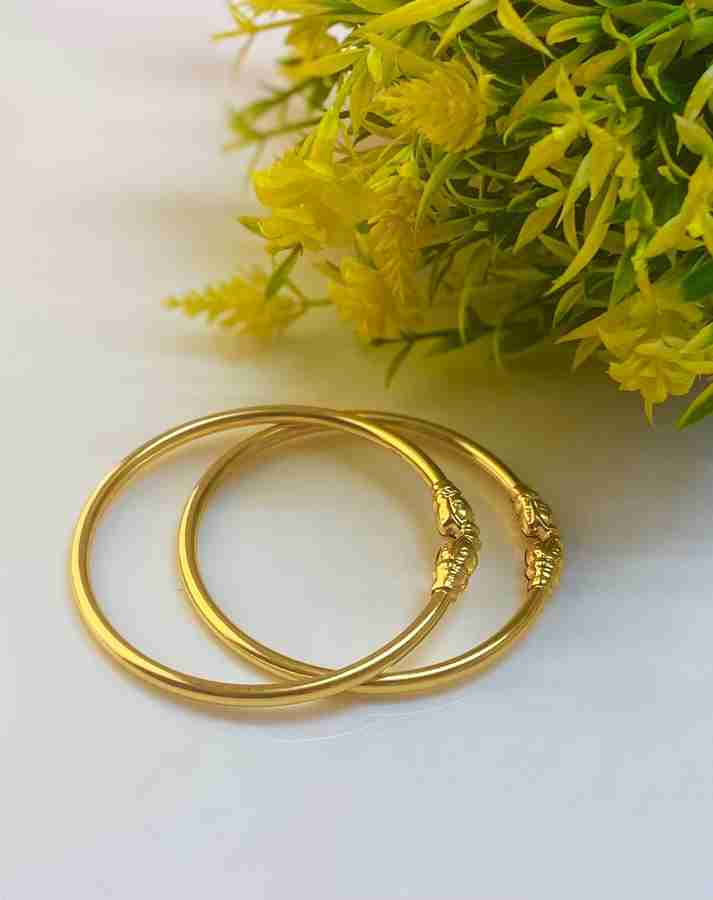 Goth store gold bangles