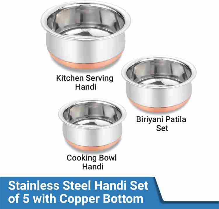 Steel dinner set outlet flipkart