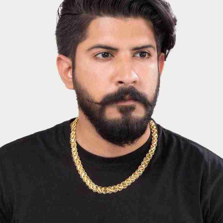 OFIBOSMI Gold Chain for Men Gold Plated Mens Chain 18 inch Gold