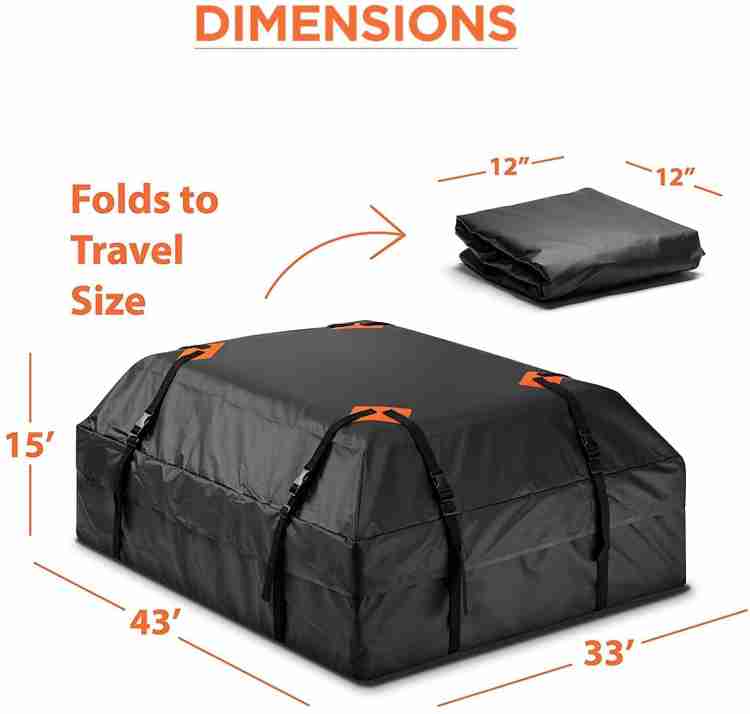 ALLEXTREME Rooftop Cargo Bag 15 Cubic Feet Foldable Water-resistant Travel  Luggage Carrier Vehicle Cargo Net Price in India - Buy ALLEXTREME Rooftop  Cargo Bag 15 Cubic Feet Foldable Water-resistant Travel Luggage Carrier
