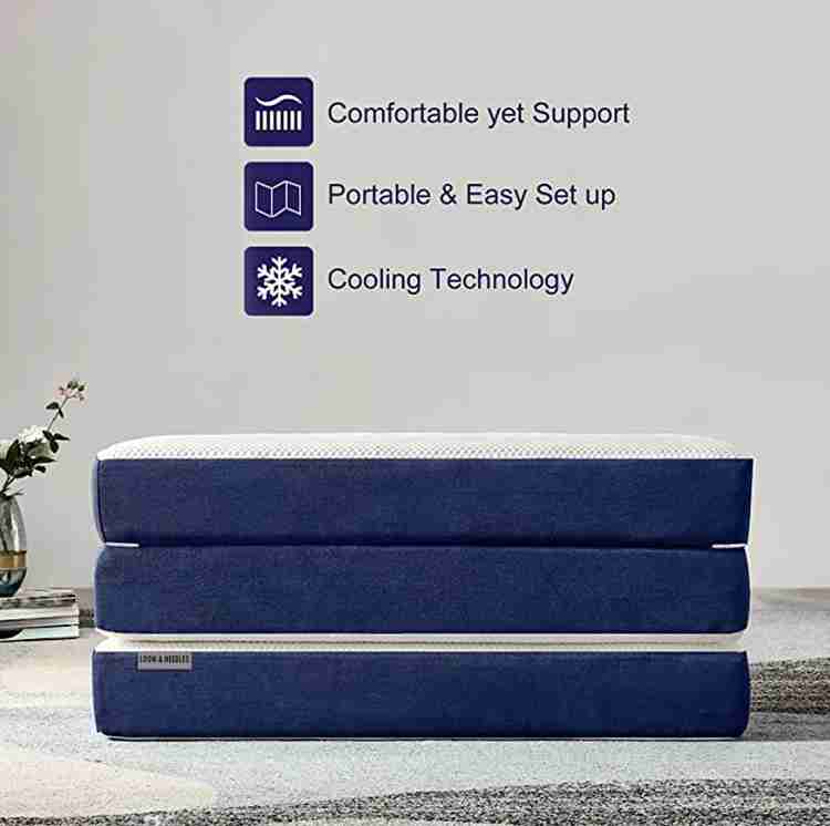 Tri fold king mattress top