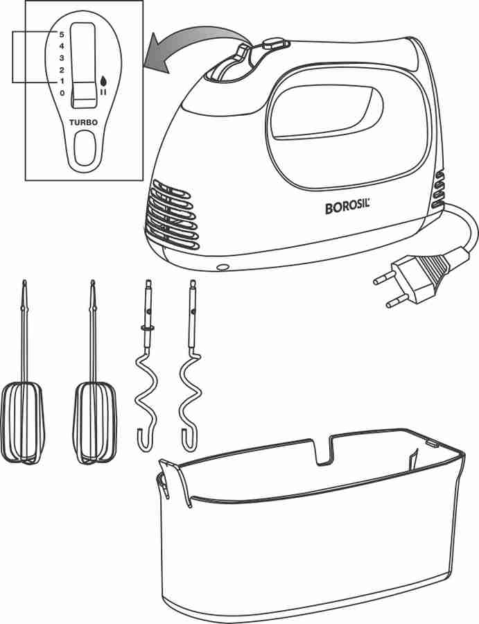 BOROSIL 300 W Black Hand Blender Price in India Buy BOROSIL 300 W Black Hand Blender Online at Flipkart