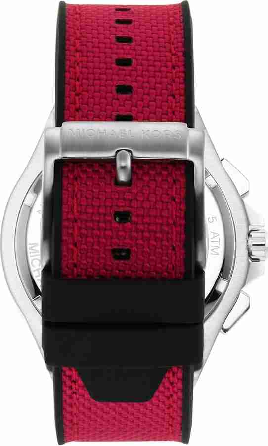 Michael kors mens red watch store