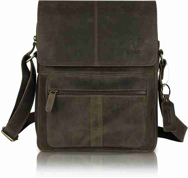 13 inch vertical messenger bag online