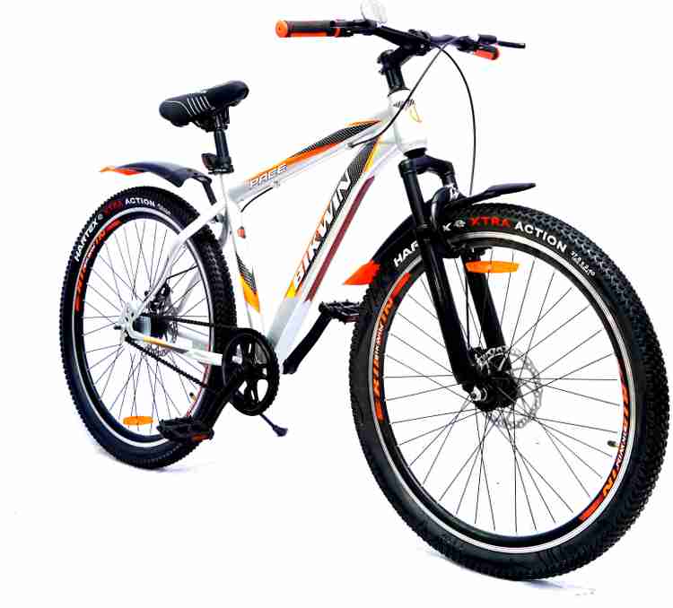 Bosky Cycle for Men Steel frame Dual disc MTB Bike Single Speed