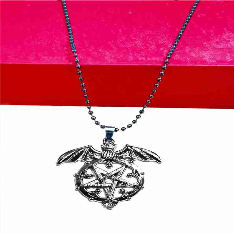 Satanic deals pentagram pendant