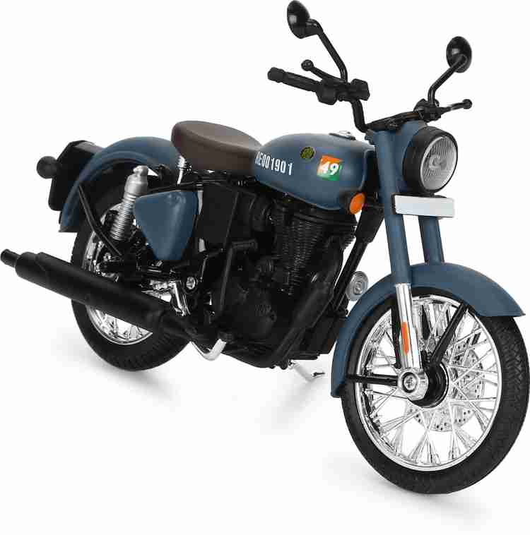 Royal enfield 350 airborne sale blue on road price