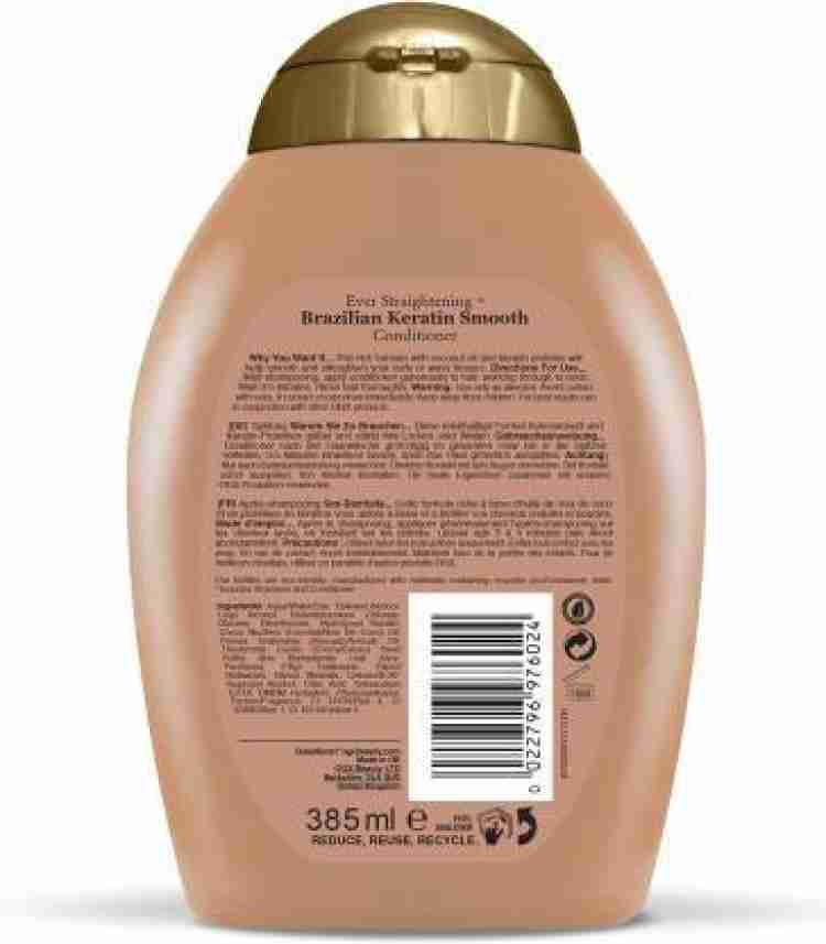 Brazilian keratin clearance smooth conditioner