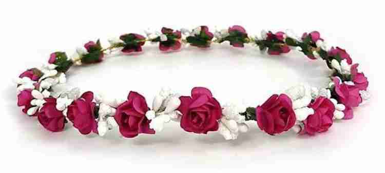 Head tiara shop flower