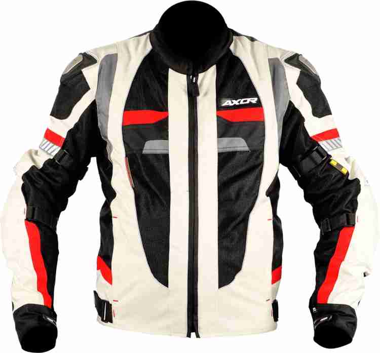 White deals riding jacket