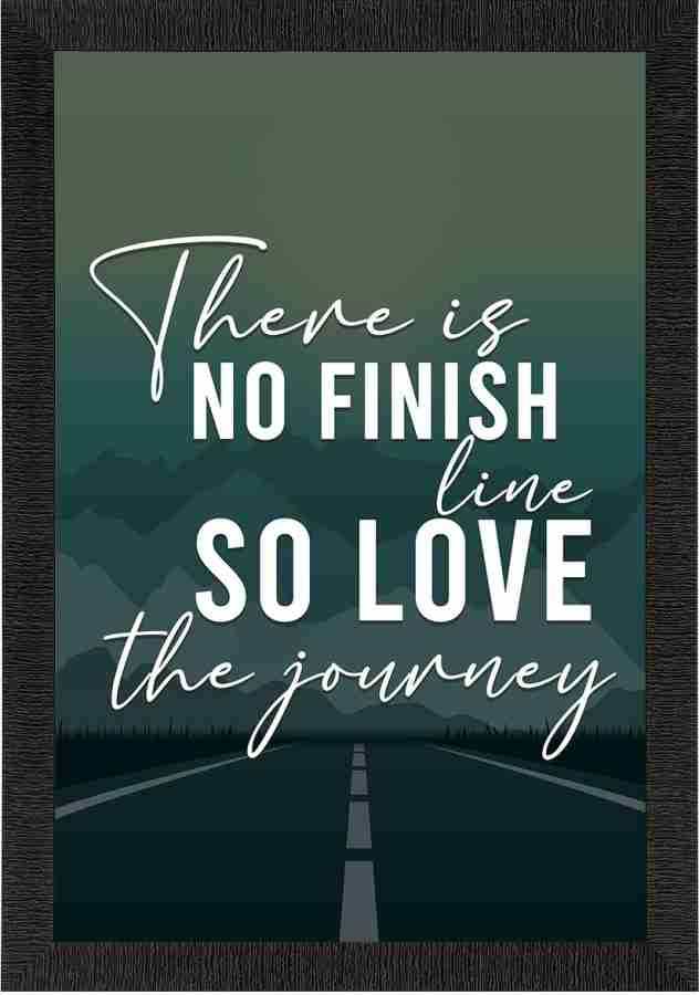 No Finish Line Poster