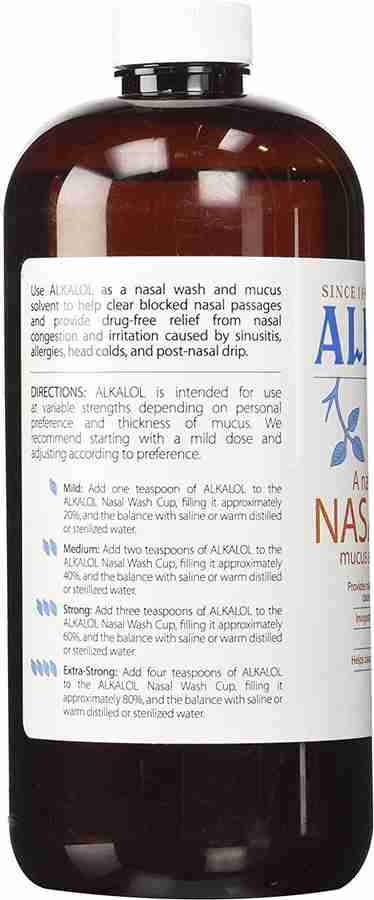 Alkalol nasal wash store
