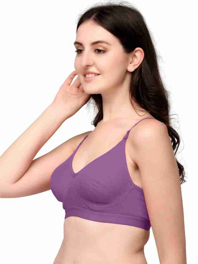 Roxxy Lingerie Milanch Moulded Bra for Everyday use with Wide Colour and  Size