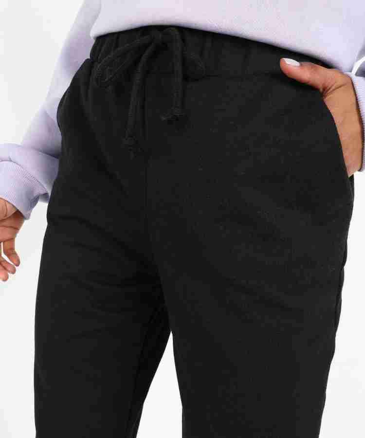 Buy Koton Women Black Solid Plain Comfortable Pant online