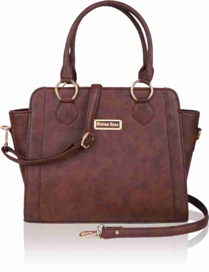 Buy Women Rose Women Brown Hand held Bag BROWN Online Best Price in India Flipkart
