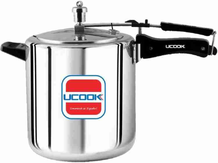 UCOOK By United Ekta Engg. 8 Litre Tall Body Aluminium Inner Lid