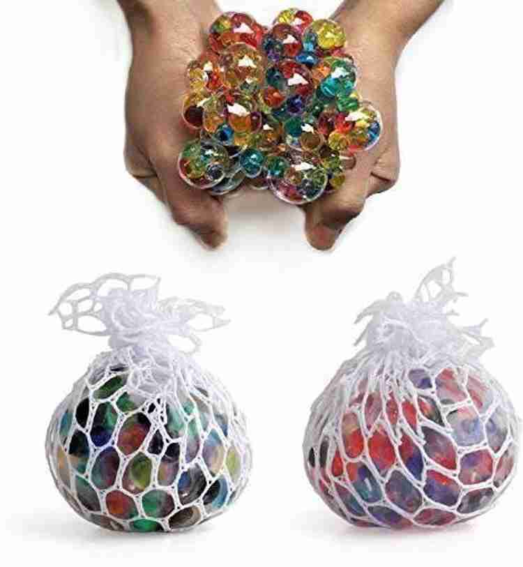 SABIRAT New Squishy Mesh Ball Stress Relief Hand Fidget Toy Pack