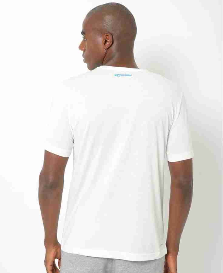 PERFORMAX Self Design Men Round Neck White T Shirt Buy PERFORMAX