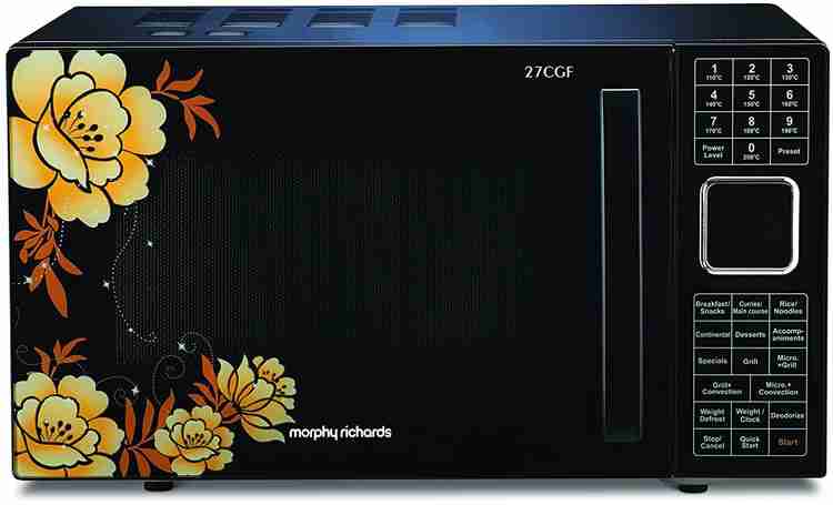 Black microwave hotsell morphy richards
