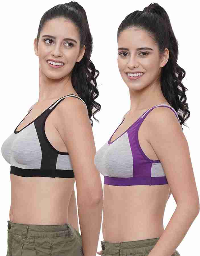 FEMULA Women Sports Non Padded Bra - Buy FEMULA Women Sports Non Padded Bra  Online at Best Prices in India