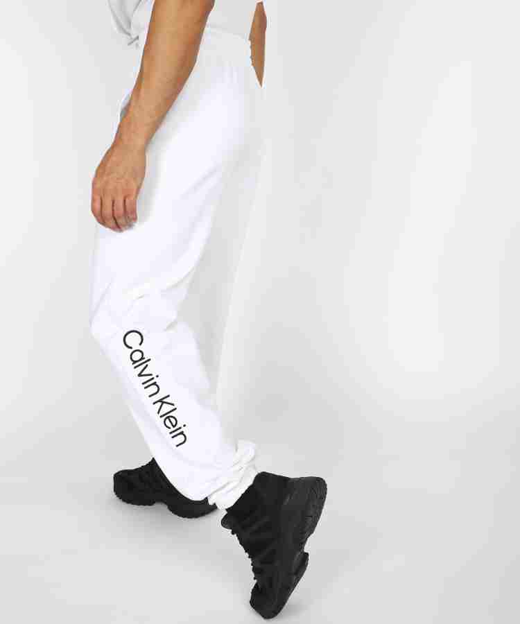 White calvin on sale klein sweatpants