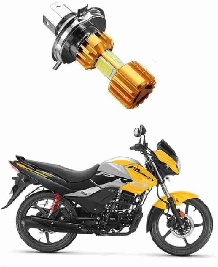A2D H4 Mi Led High Low Beam Headlight Bulb White for Hero Passion Pro Headlight Motorbike LED for Hero 12 V 12 W Price in India Buy A2D H4 Mi Led High