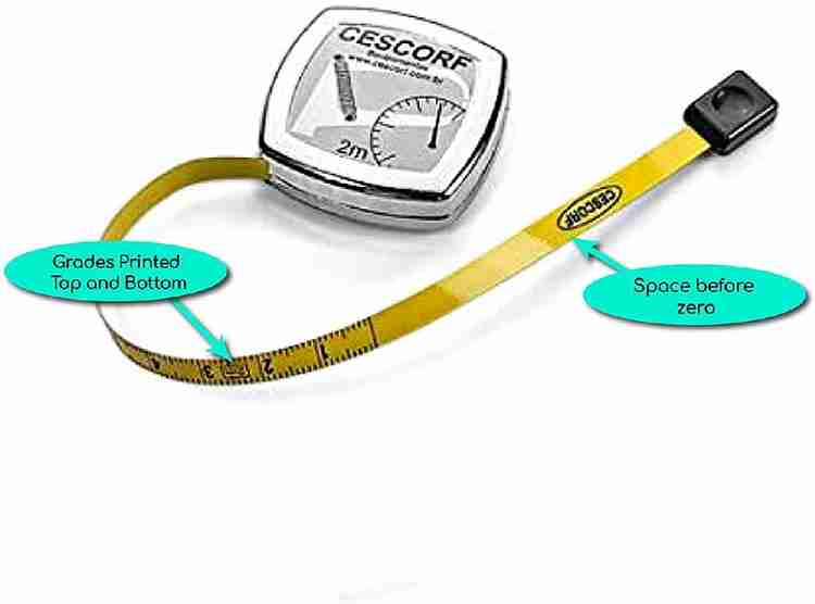 Flexible steel tape measure clearance