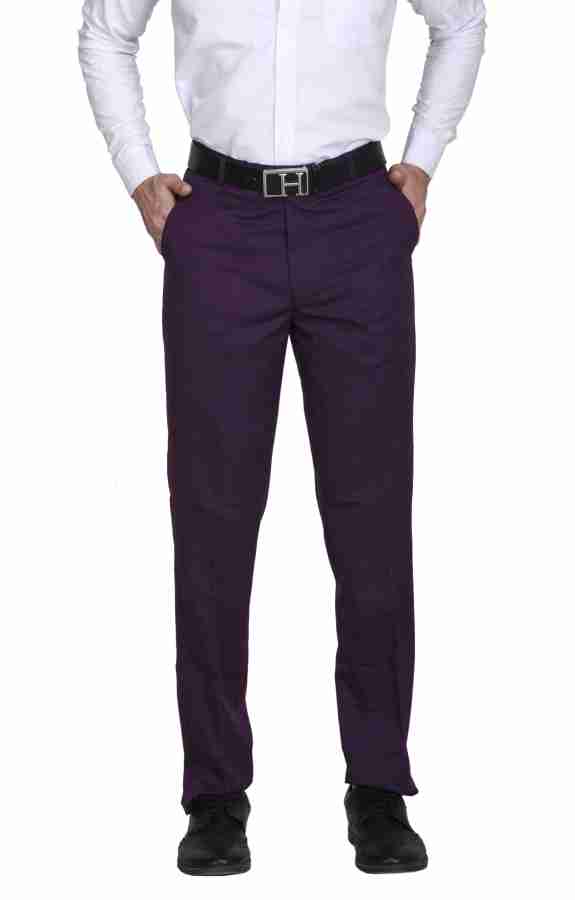 PATHAYAM Solid Men Purple Tights - Buy PATHAYAM Solid Men Purple Tights  Online at Best Prices in India