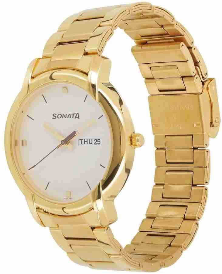 Sonata watch 7954 yab on sale price