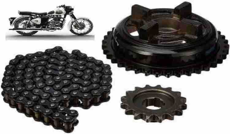 Classic 350 store chain sprocket life