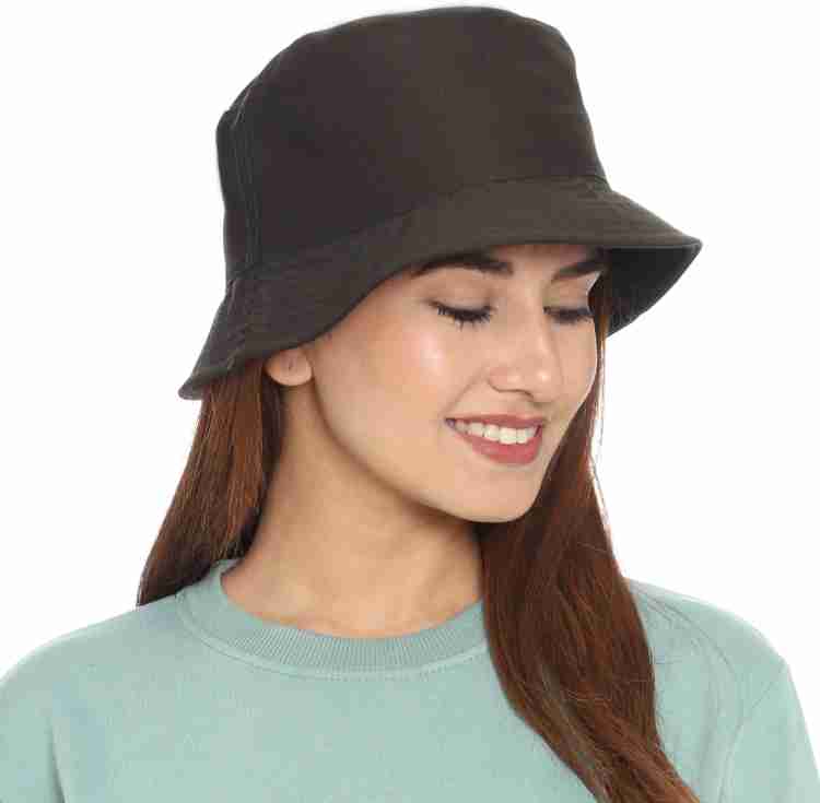 Reffer Unisex 100% Cotton Bucket Hat Packable Sun Hat For Women