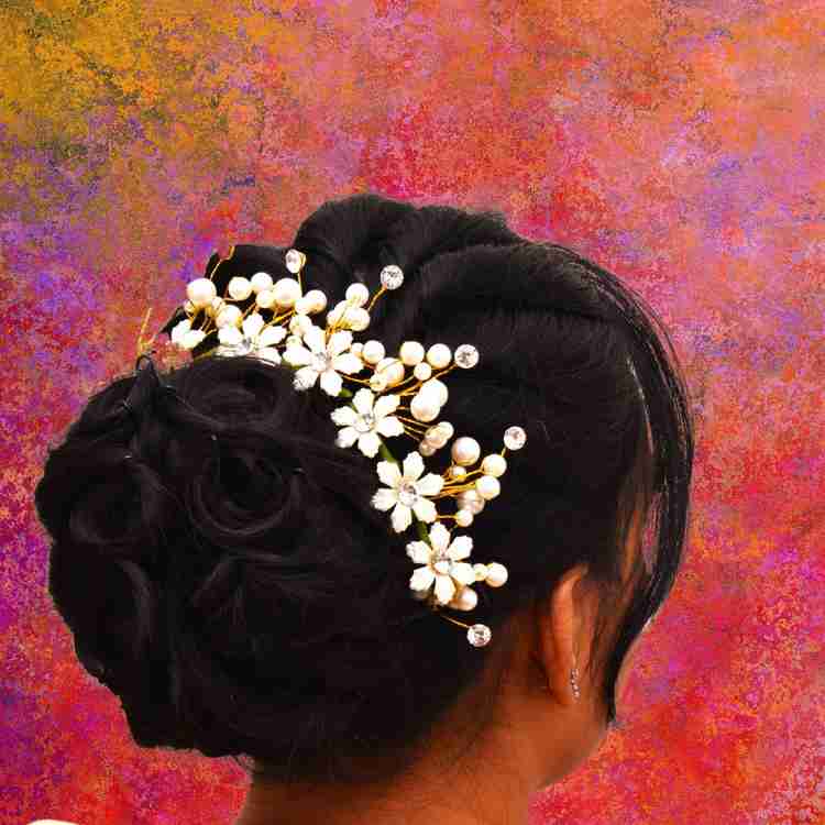 Artificial flowers clearance for hair