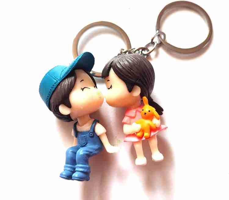 Boy and girl keychain sale