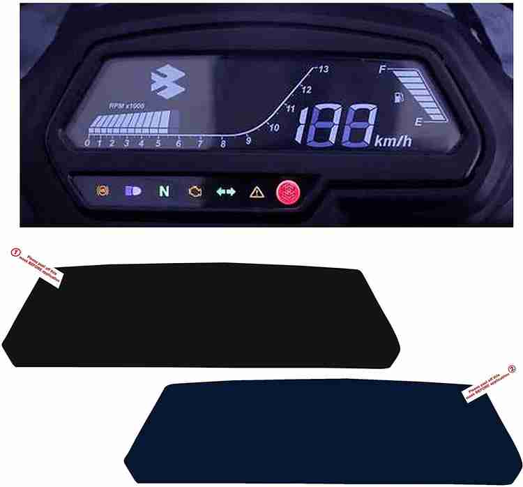 nikavi Screen Guard for SMSG07 Speedo Meter Screen Protector