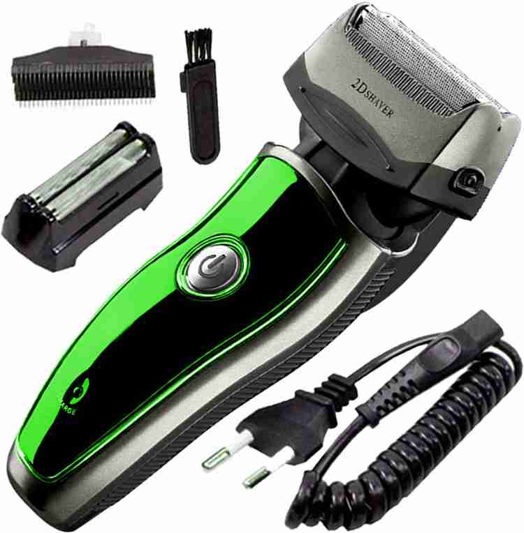 Foil shaver outlet