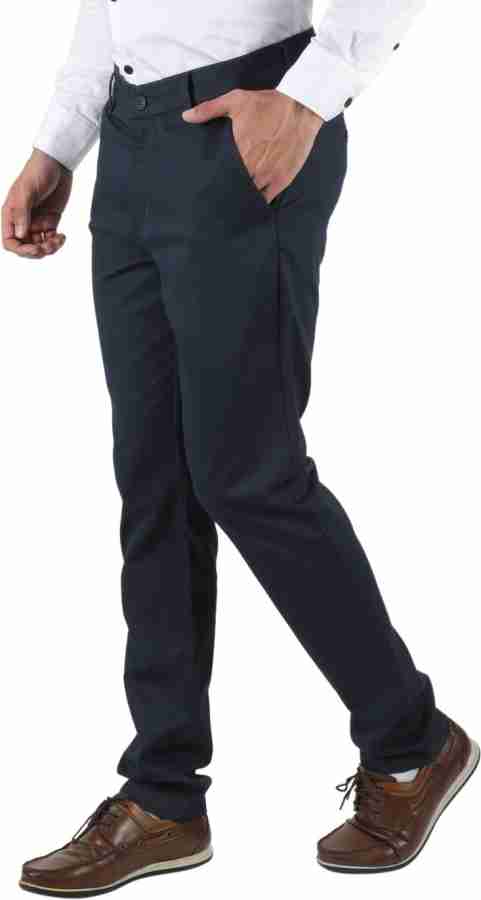 MONTE CARLO Slim Fit Men Blue Trousers - Buy MONTE CARLO Slim Fit Men Blue  Trousers Online at Best Prices in India