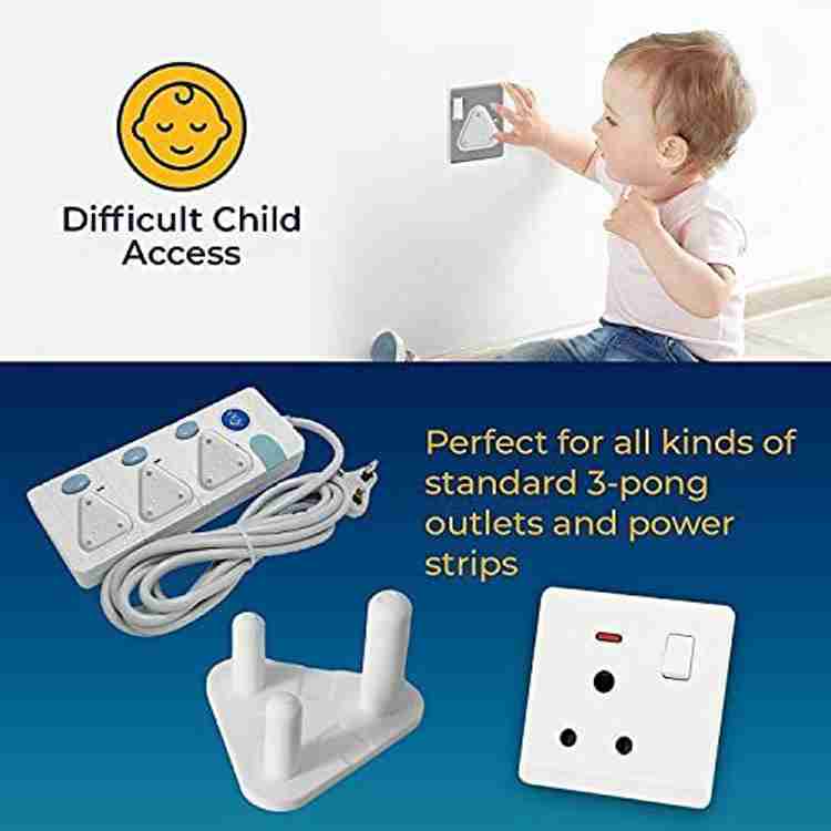 Baby safe power strip top
