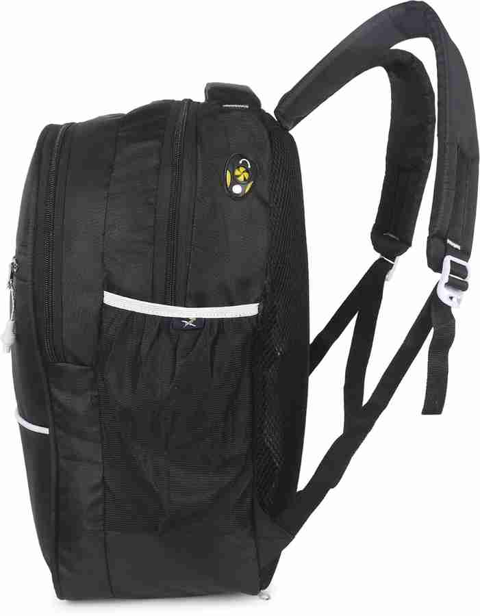 Crossbow Waterproof Laptop Backpack for Boys Girls Office School College 18 Inch 35 L Laptop Backpack BLACK Price in India Flipkart