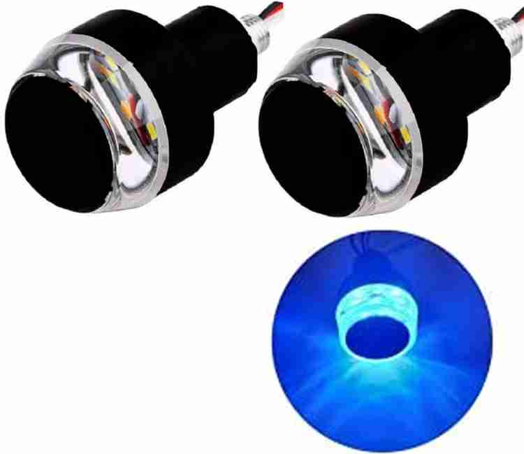 eshopglee Bike Motorcycle Turn Signal LED Handle Bar Light 2 PCS Bike Handlebar Weights