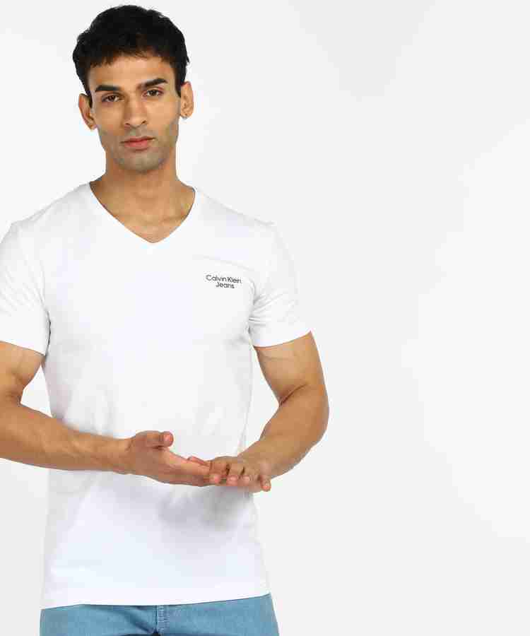 Calvin klein v neck shirt shop