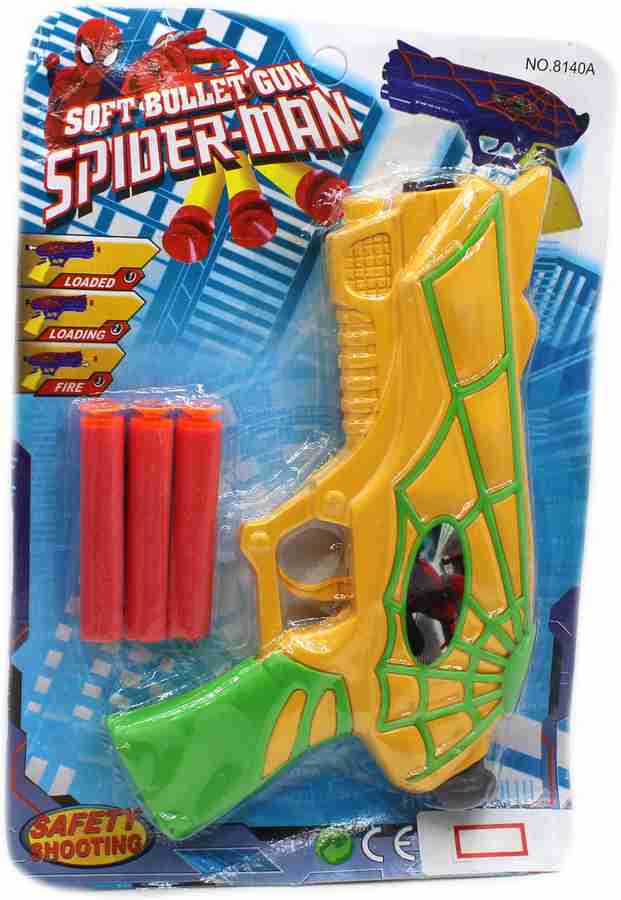 Yellow online spiderman toy