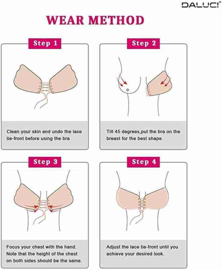 Veeva Beauty & Fashion Strap less backless padded bra for women