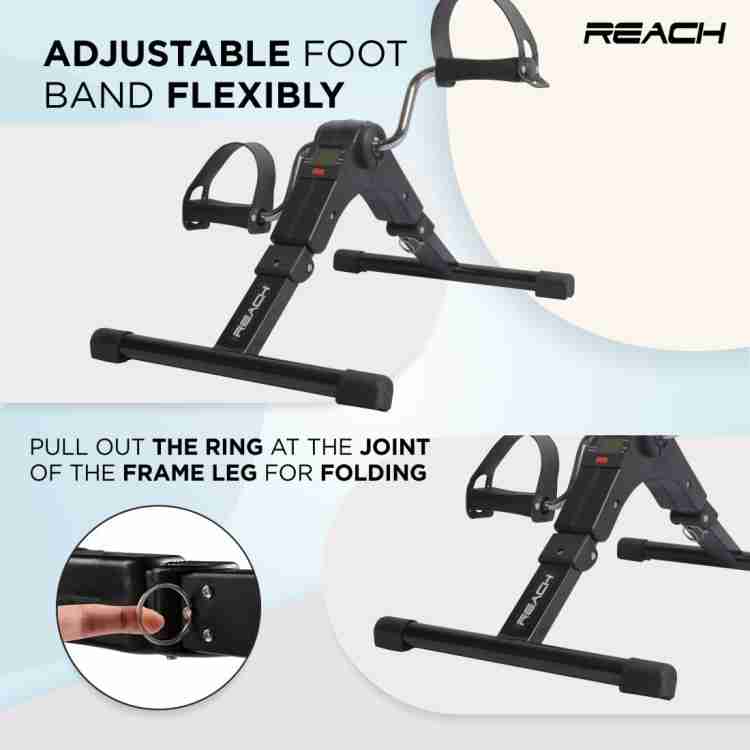 Foot pedal exercise sale machine