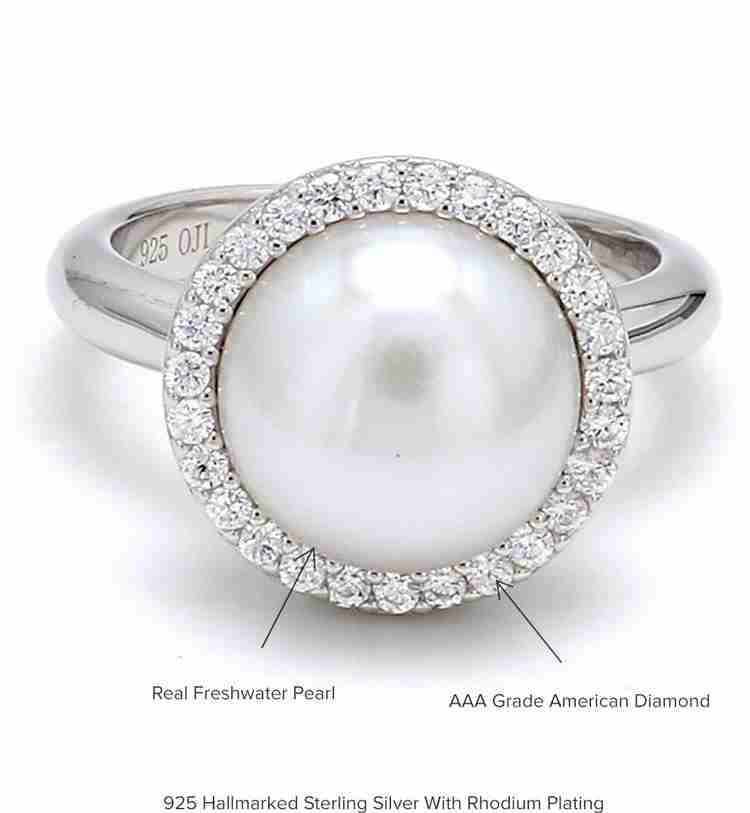 Pearl rings american store swiss