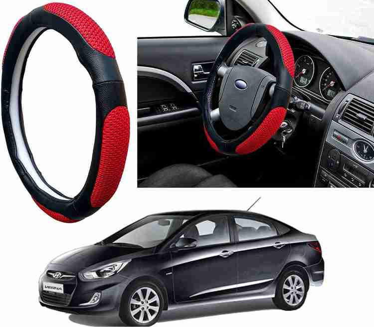 Selifaur Steering Cover For Hyundai Verna Fluidic Price in India
