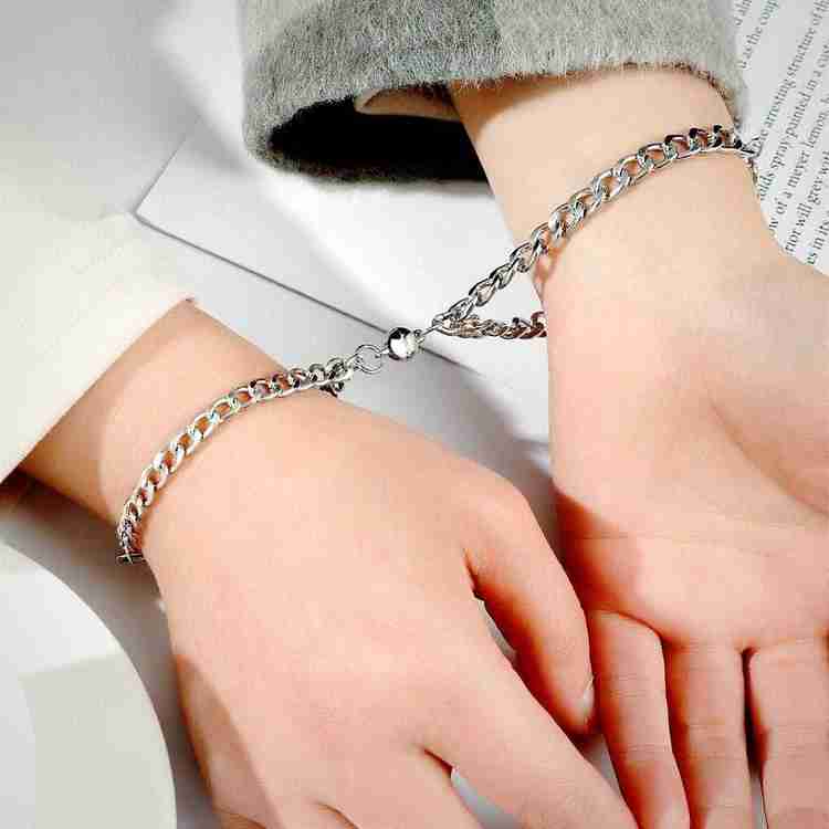 Sterling silver bracelet set deals